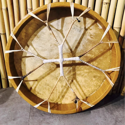 Large Shaman Drum Adults Practice Shaman Drum Spiritual Relaxation Sheepskin Drums Professional Percussion Musical Instruments