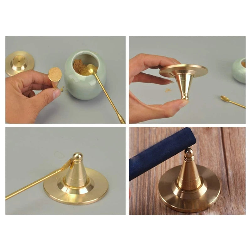3 Pcs Incense Cone Making Tool Cone Incense Mold, Incense Press DIY Backflow Incense Cone Making Kit Incense Cone Mould 87HA