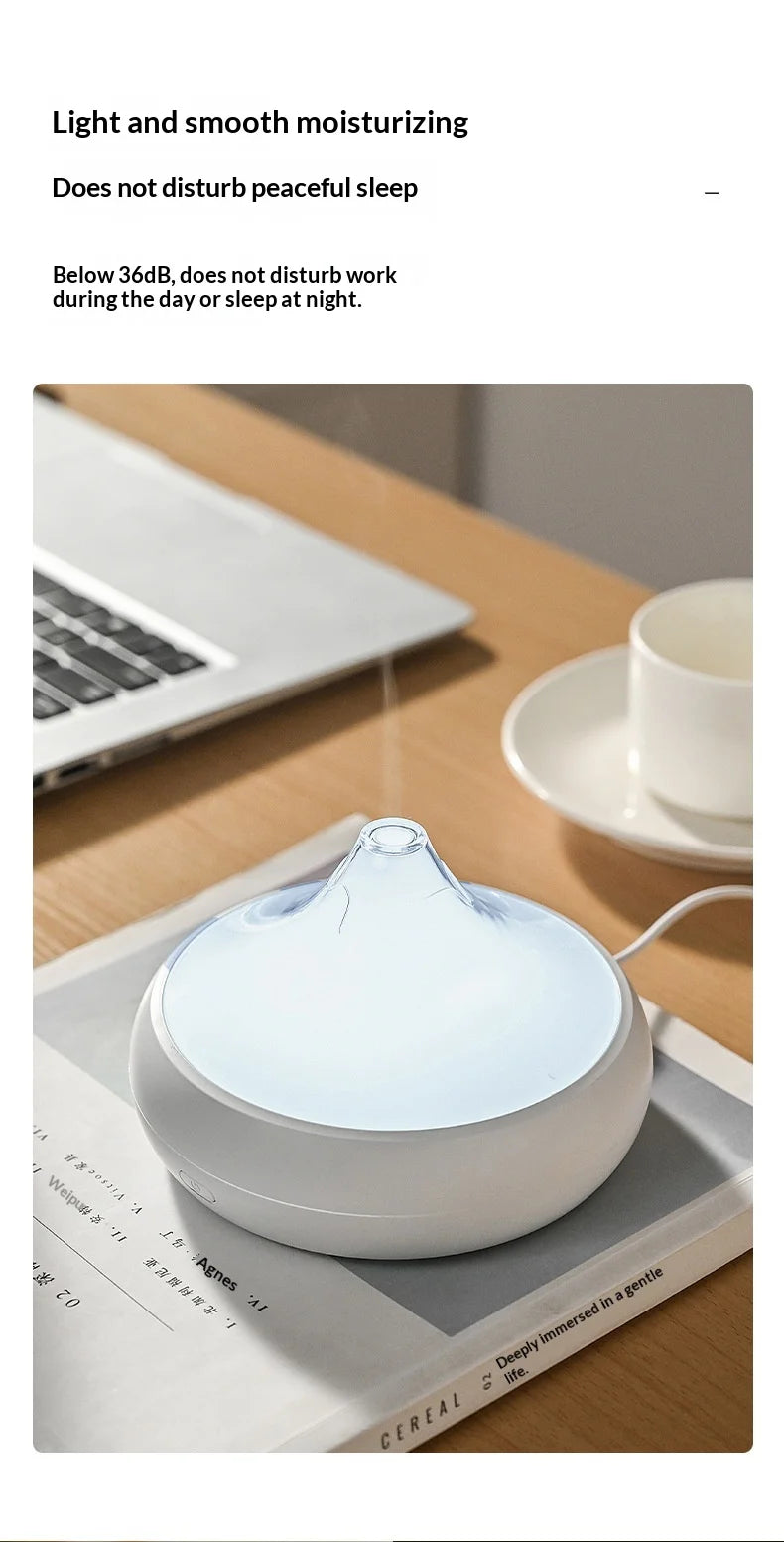 Smart Aromatherapy Diffuser USB Humidifier Desktop Air Purifier Aroma Cool Mist Difusor Essential Oil Set Household