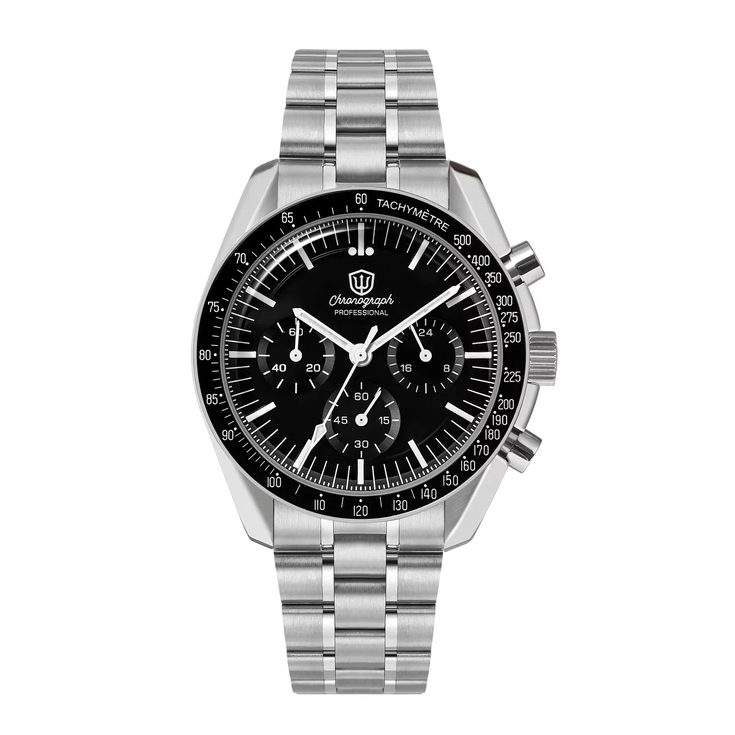 New Mechanical Quartz Watches VK63 Chronograph Sports Watches Bubble Sapphire Ar Waterproof Luminous Watches