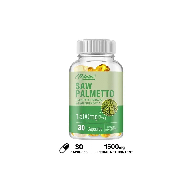Saw Palmetto – Men’s Prostate Health, Prevents Hair Loss and Relieves Frequent Urination