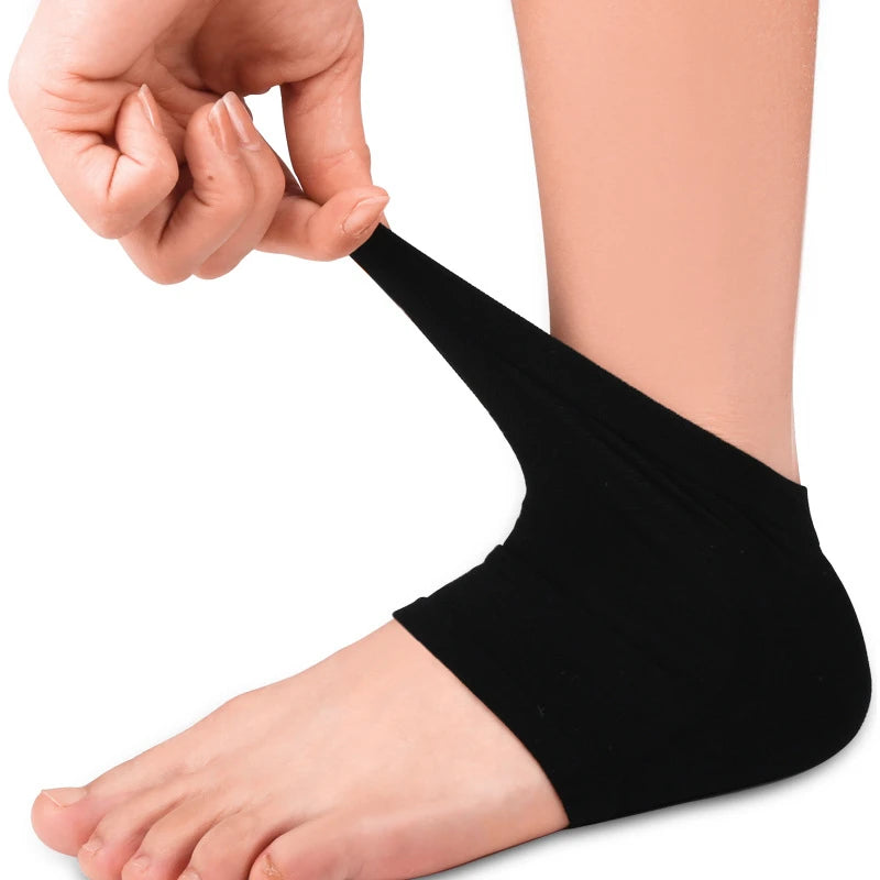 1Pair Gel Moisturizing Heel Socks Spa Sock For Foot Care Gel Heel Socks For Dry Cracked Dry Feet Skin Gel Heel Repair Socks Tool