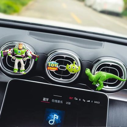 New Toy Story Woody Buzz Lightyear Cartoon Doll Car Air Freshener Aromatherapy Cute Car Air Vent Aromatherapy Car Decorations