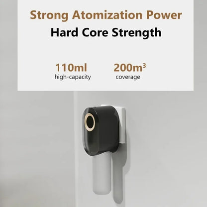 Flavoring Diffuser Aromatherapy Waterless Plug Wall Fragrance Diffuser Bluetooth Control 110ml Scent Machine For Home Office
