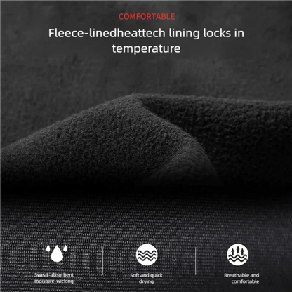 Men Winter Fleece Compression Sport Gym t-Shirt High-Collar Fitness Tops Quick Dry Football t Shirt Running Shirts Gym Clothing
