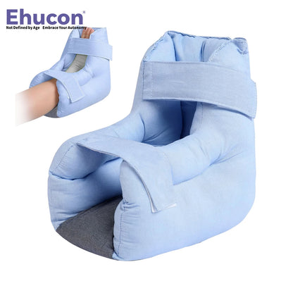 Ehucon Pressure Relief Heel Protector Pillow Prevent Bedsore Cushion Foot Care Pain Healing for Ankle Injuried People