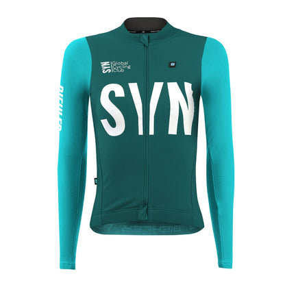 Spring  Autumn Women Long Sleeve Cycling Jersey 2024 SYN Team Race Shirts Polyester Bicycle Clothing Ropa Ciclismo