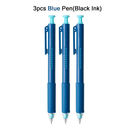 KACO ON ZERO Shake Gel Pen,0.5mm Black Retractable Refillable Ink Pen Smooth Writing ST Nib For Homework,Exam,Signing,Journaling