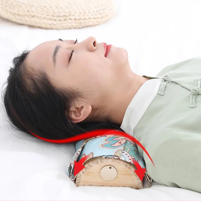 Cervical Pillow Heated Rigid Massager Neck Waist Warm Moxa Therapy Moxibustion Burner Joint Relaxation Massage Relieve Pain