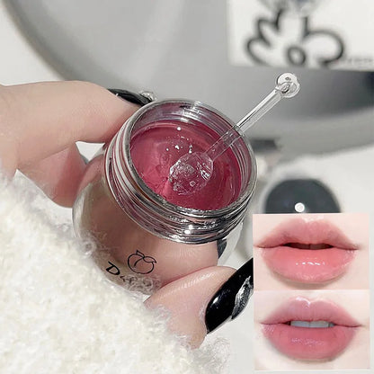 DI&XI small silver jar lip balm moisturizing lip care Dudu jelly lip oil moisturizing before makeup