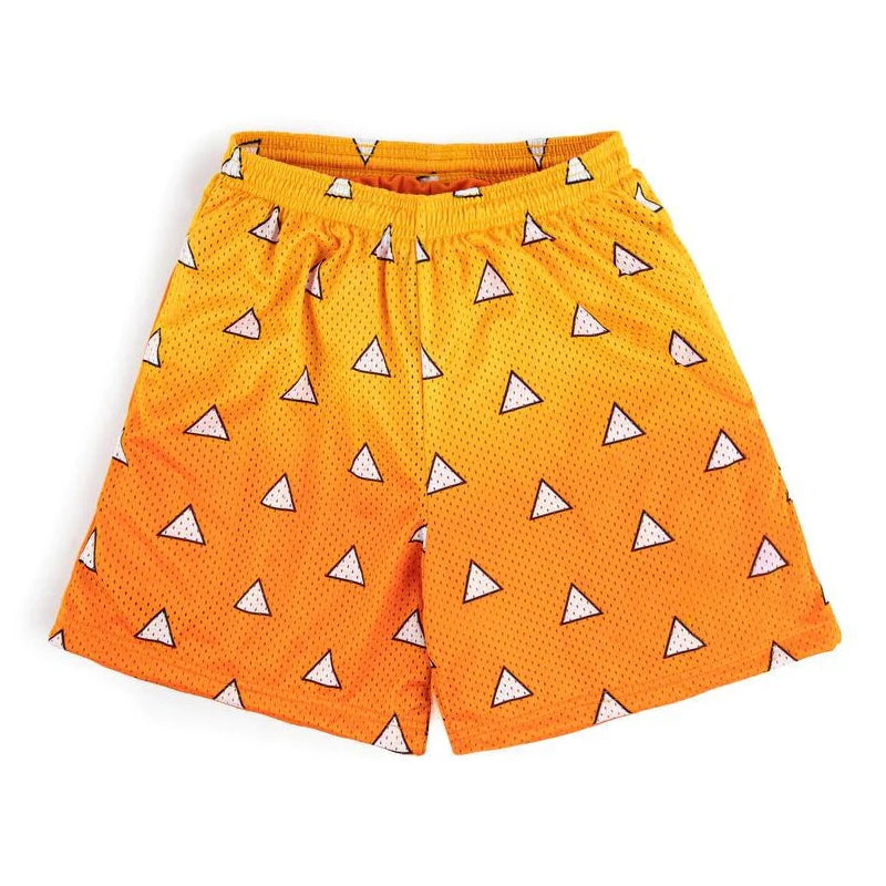 Anime Shorts Men Women Manga Cartoon 3D Printing Sports Casual Shorts to Gym Fitness Quick Dry Mesh Oversized Board Short Pants