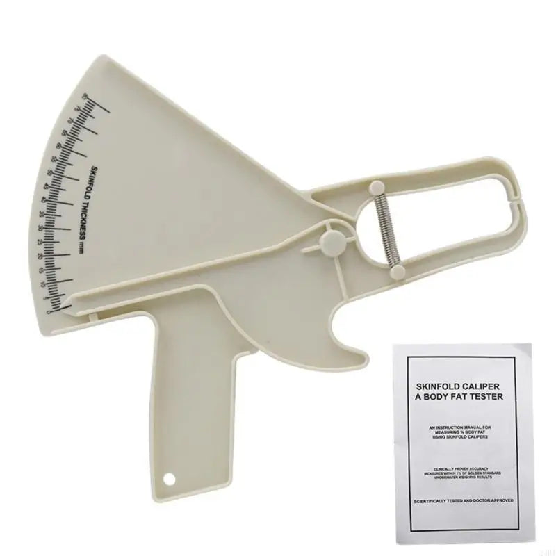Body Fat Loss Tester Calculator Fitness Caliper Clip Measurement Fat Chart