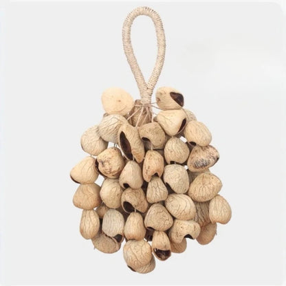 Nut Shell Hand Bells Meditation Diapason Hand Bell Mindfulness Yoga Relaxation Wind Chime Sound Healing Musical Instruments Bell