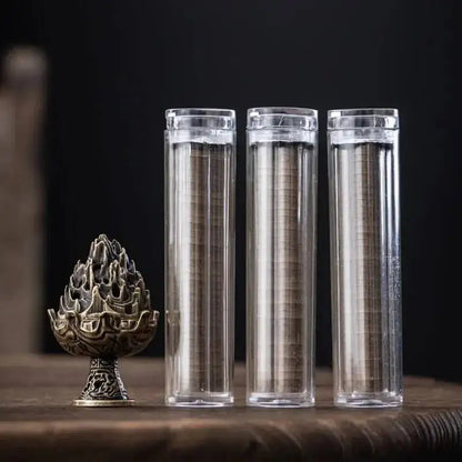 Pure Natural Disk Incense Mini Incense Burner Incense Meditation Reed Diffuser Plant Extract Sandalwood Cinnamon Incense