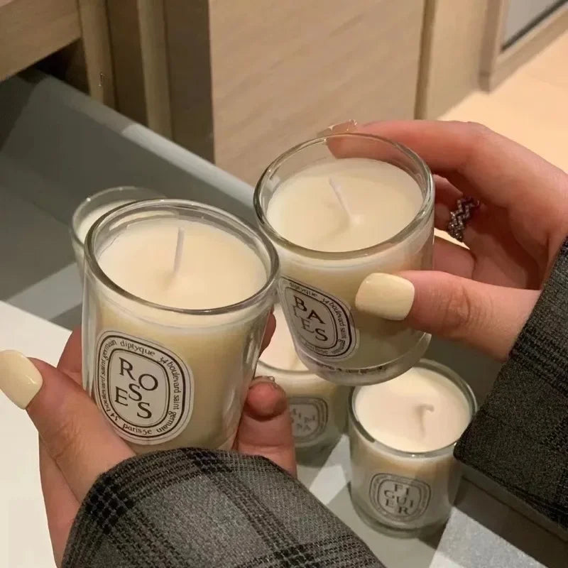 Winter Limited 5 Pcs Set 35g Aromatherapy Candles Christmas Gift Box with Long-Lasting Fragrance for Home Decor Scented Candles