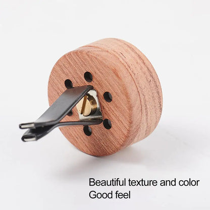 Wooden Car Air Freshener Vent Clip Aromatherapy Essential Oil Diffuser For Car Auto Interior Decor