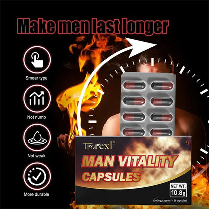 Powerful High Purity Epimedium Supplements Natural Enhance Energy & Endurance, Muscle Growth Pill