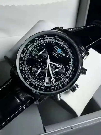 2025 New fashion Led Zeppelin series quartz machine men's retro business casual men's watch