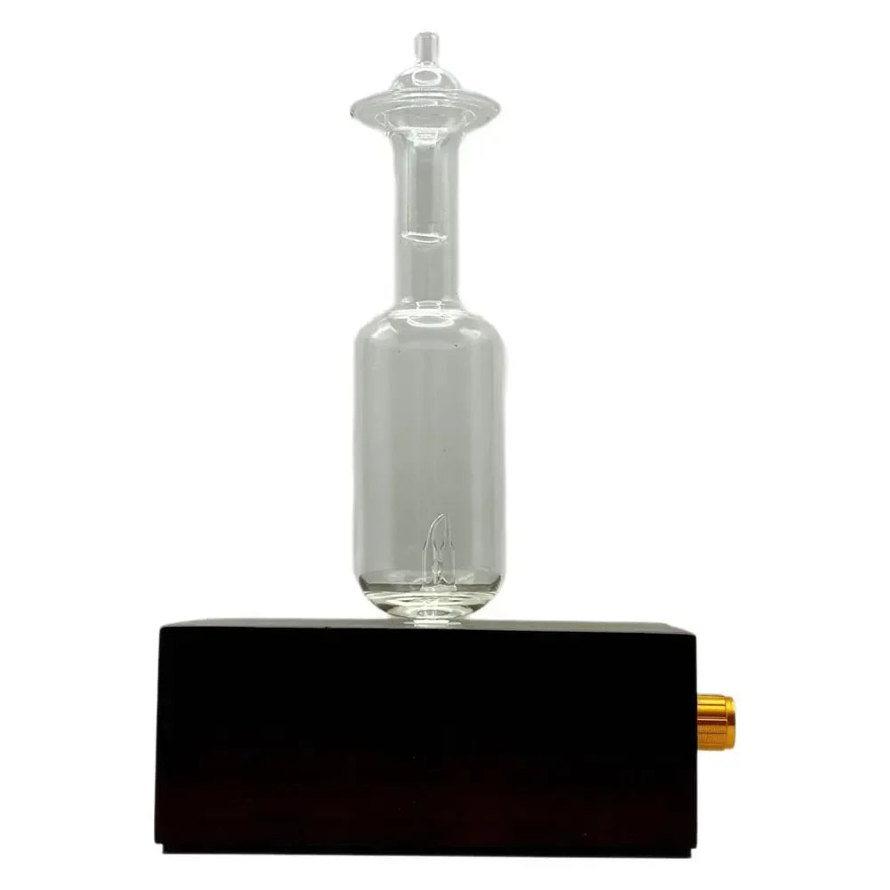 Waterless Fragrance Diffuser For Essential Oil 2600MAH Aromatherapy Diffuser Machine Glass & Wood Base Home Freshener Device