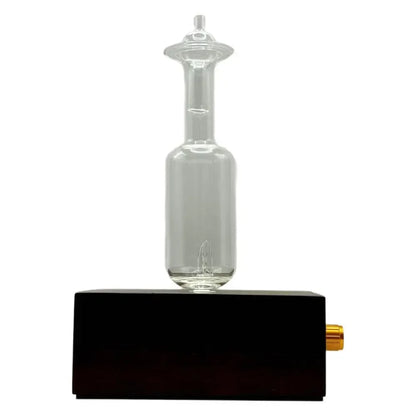 Waterless Fragrance Diffuser For Essential Oil 2600MAH Aromatherapy Diffuser Machine Glass & Wood Base Home Freshener Device