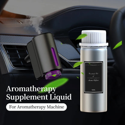 100ml Aluminum Bottle Essential Oil Car Aromatherapy Machine Essential Oil Supplement Suitable For Home Aromatherapy Machine