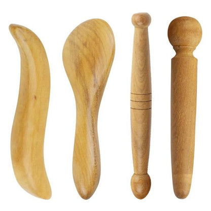 1Unit Wooden Foot Massager Plantar Gua Sha Plate Wood Scraper for Neck Back Body Guasha Meridian Massage Relaxation Health Care