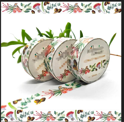 100pcs Custom Print Brand LOGO Make Washi Tapes Japanese Paper for Journaling Adhesive Label Masking Tape Decorative Stationery