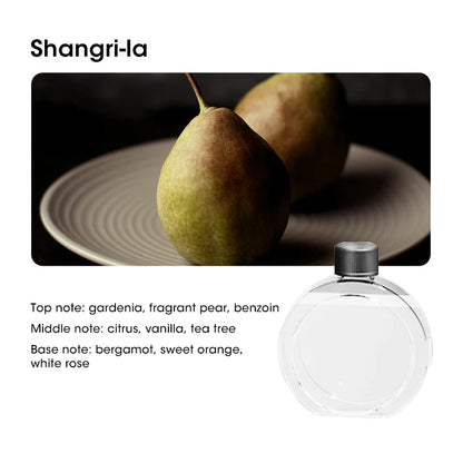 For Shangri-la Home Desktop Aromatherapy Diffuser USB Smart Air Purifier with Display for Car Bathroom Air Deodorization
