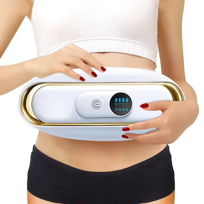 Electric Thin Belt Slimming Machine EMS Losing Weight Belly Cellulite Fat Burning Abdominal Muscle Trainer Fitness Body Massager