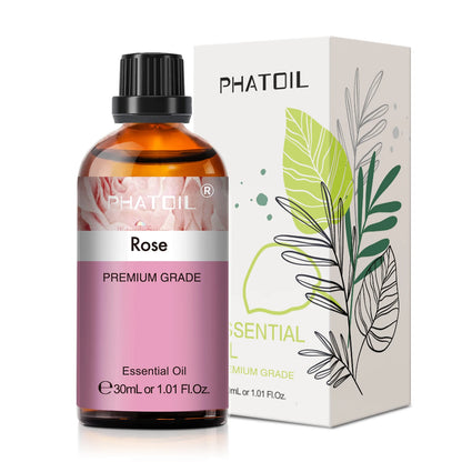 PHATOIL Reed Diffuser Essential Oil For Aromatherapy-30ml Lavender Lemon Eucalyptus Sweet Orange Sandalwood Aroma Essential Oils