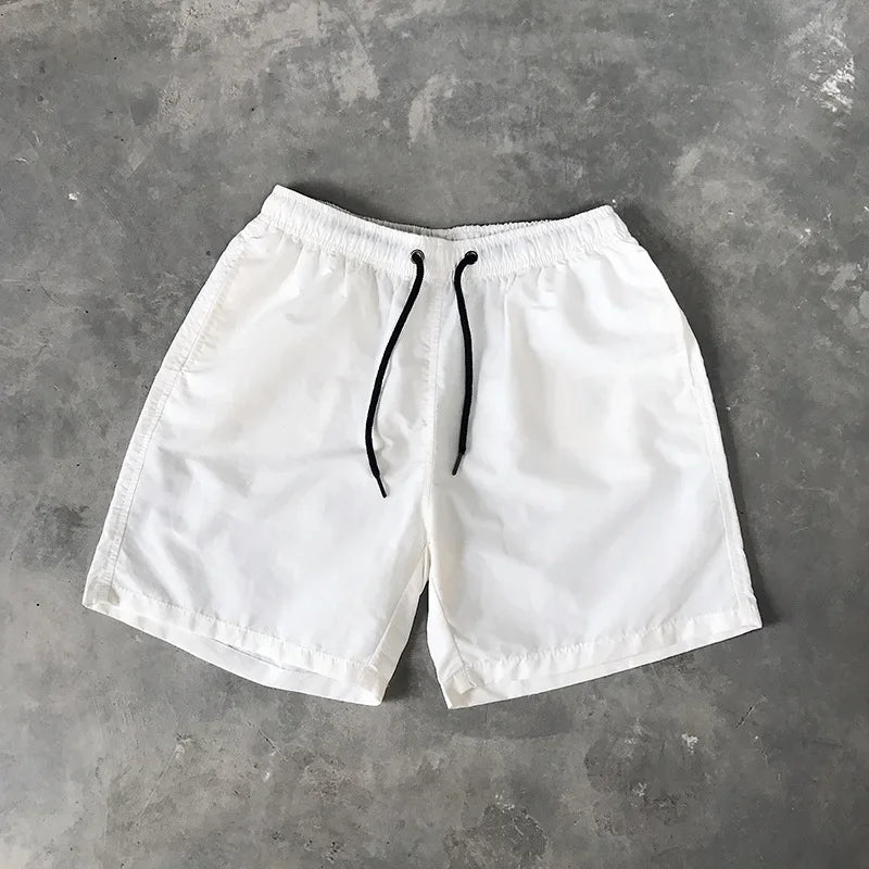 Men Summer Swim Shorts Trunks Beach Board Shorts waterproof Men's Running Sports Surffing Casual Short pants beach fitness pants
