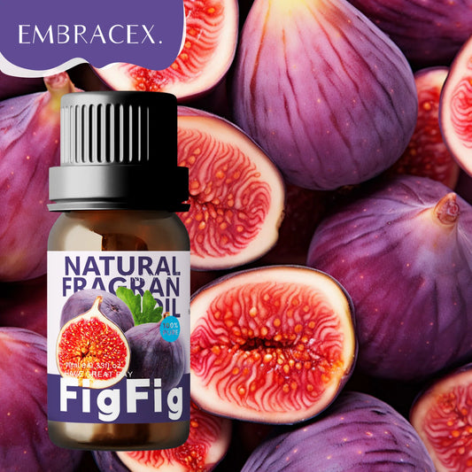 10ml Fig Essential Oil Skincare Bodycare Massage Oil Fruit-Scent Fragrance Oil Hypoallergenic Moisturizes Hydration Gift