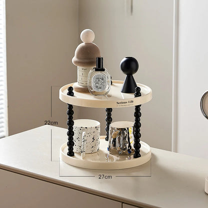 INS Style Multi-layer Storage Rack Bathroom Countertop Cosmetics Display Desktop Mug Storage Rack Aromatherapy Perfume Holder