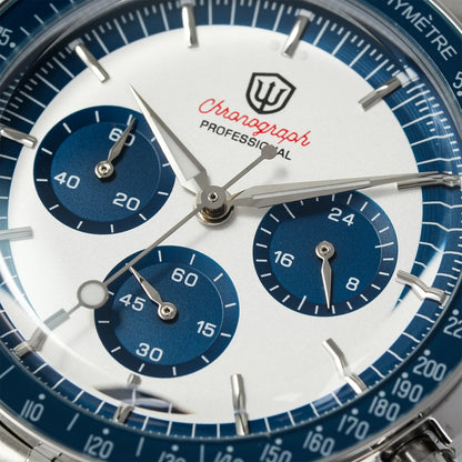 New Mechanical Quartz Watches VK63 Chronograph Sports Watches Bubble Sapphire Ar Waterproof Luminous Watches