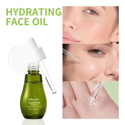 Hydrating Face Oil  Antioxidant-Rich Nourishing Serum Moisturizing Hydration Improves dry Helps Refresh Dullness Skincare