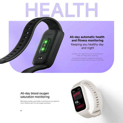 Xiaomi Smart Band 9 Active Global Version 1.47'' TFT Display 5ATM Waterproof Sports Bracelet 18-days Battery Life Mi Fitness