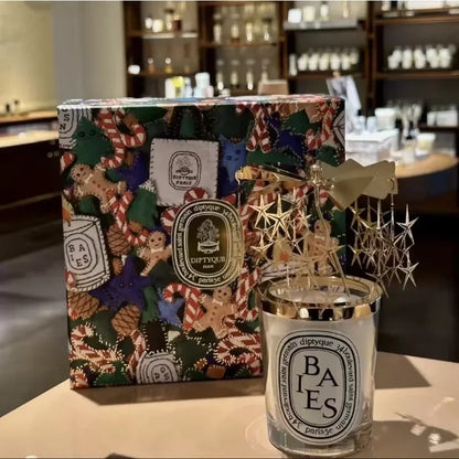 New Classic Baies Aromatherapy Candle Pure Natural Plant Essential Oil Scented Candle Gift Christmas Home Fragrance Decoration