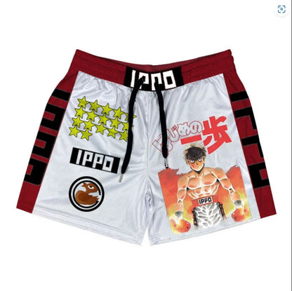 Custom Shorts Men Women Mesh Quick Dry Casual IPPO Gym Shorts Oversized Fitness Workout Running Summer Short
