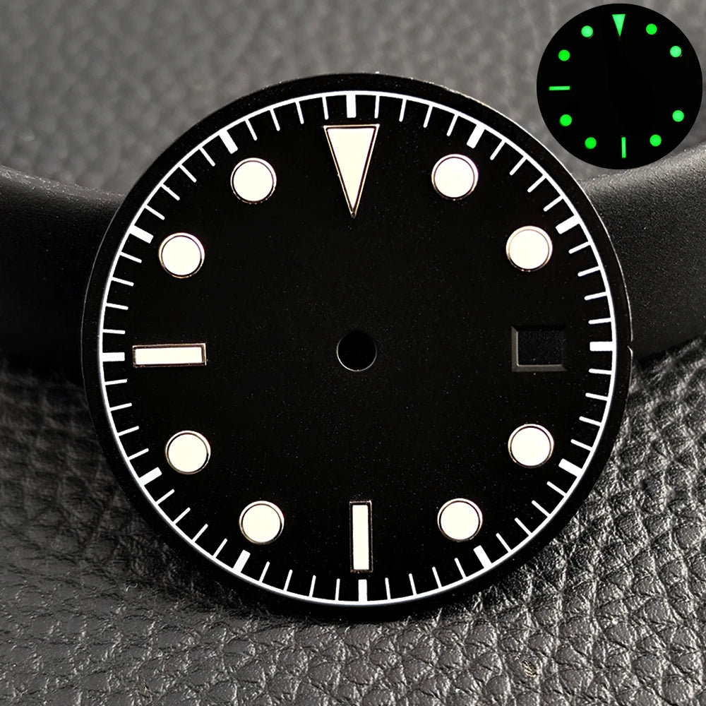 41mm Men's M8215 Watch Accessories Stainless Steel High Quality Case Sapphire Glass Suitable For M8215 Movement 31mm Dial