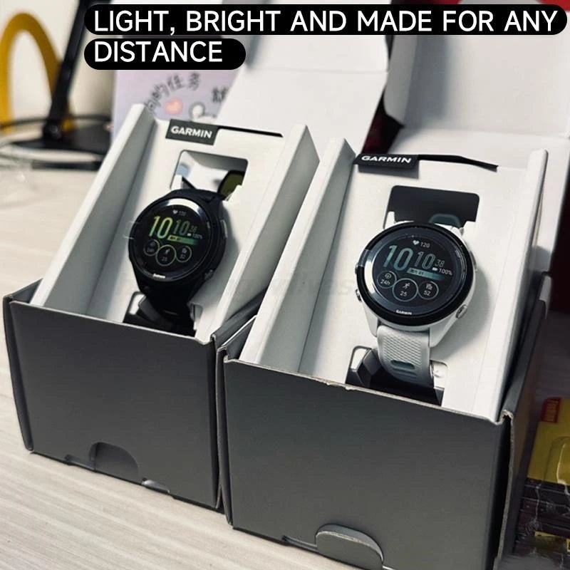 Garmin Forerunner 265 Outdoor GPS Running Smartwatch Fitness Marathon Swimming Advanced Training Fitness Tracker 13 Days Battery