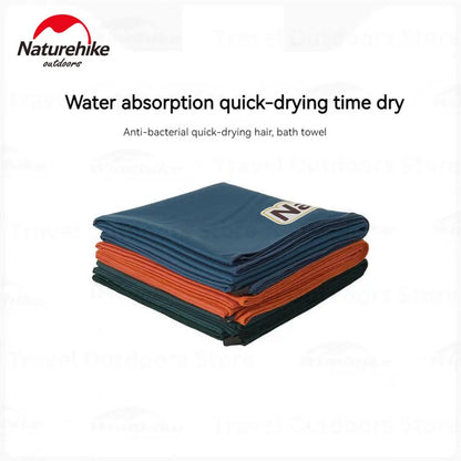 Naturehike Quick Dry Towel Body Hair Face Towels for Bath Beach Fitness Gym Sports Tourist Velvet Sided Composite Fibre Cloth