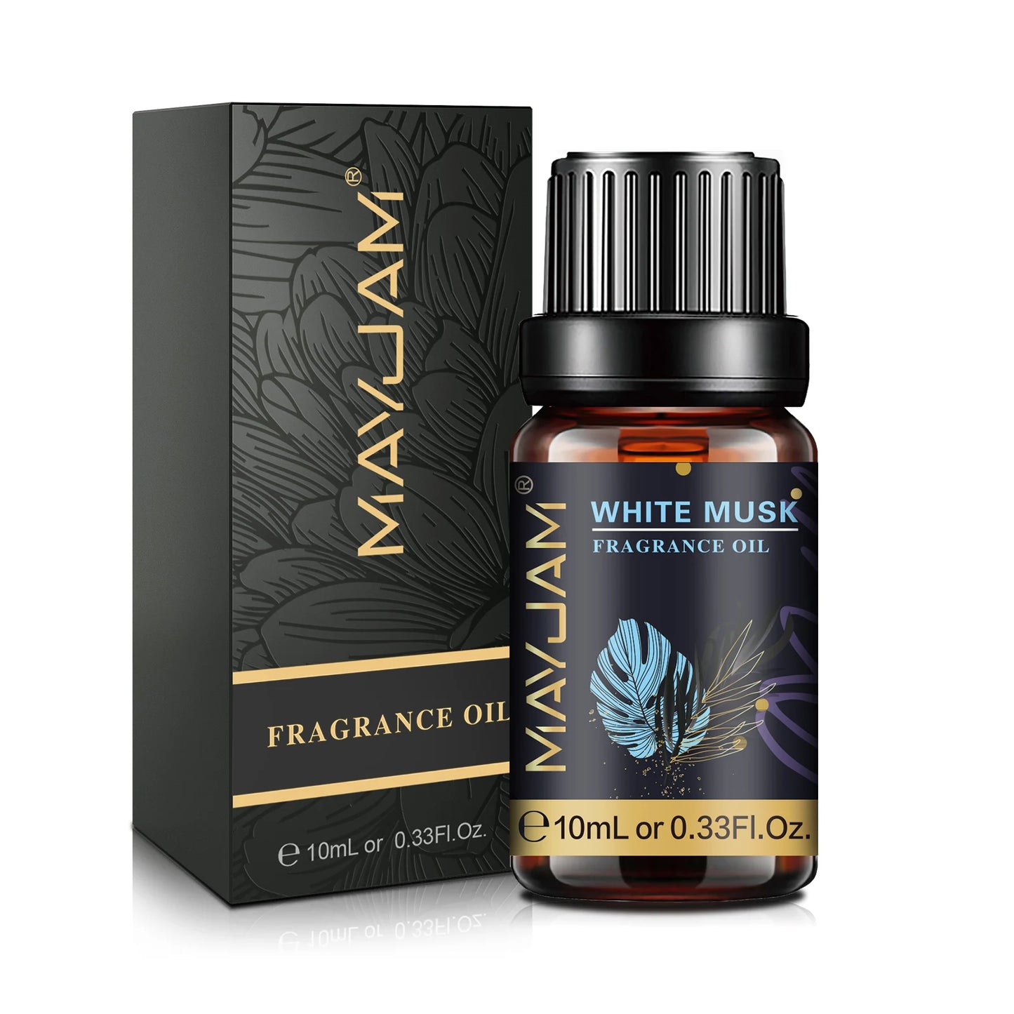 MAYJAM Fragrance Oil for Humidifier Diffuser Candle Making Vanilla Musk Dragons Blood Bubble Gum Sea Breeze Baby Powder Aroma