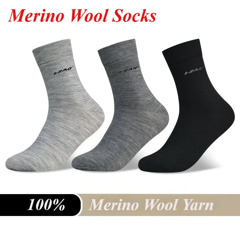 76% Merino Wool Socks Men Women Thin Lightweight Hiking Socks Merino Casual Dress Socks Moisture Wicking 2 Pairs Asian Size