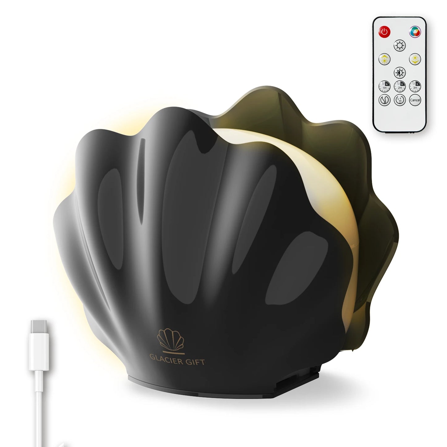 Remote Control Essential Oil Diffuser, 7 Color Changing LED Light USB Aromatherapy Humidifier, Quiet Ultrasonic Cool Mist Maker