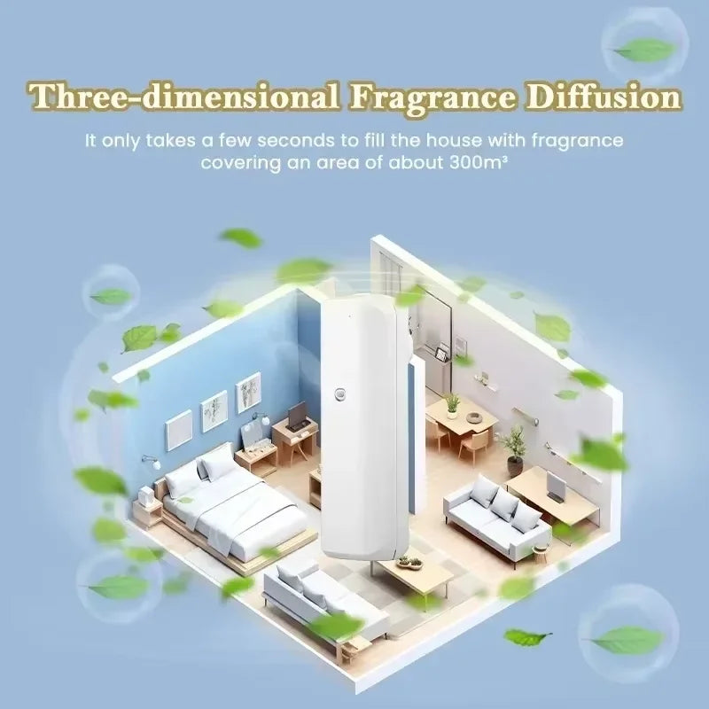Hotel Toilet Essential Oils Diffuser Aromatherapy Scent Machine Electric Aromatic Oasis Bluetooth WiFi Home Fragrance Diffuser