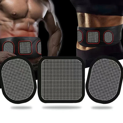 3pcs/set Replacement Gel Weight Loss Pads Sticker ABS Fitness Weight Loss Muscle Trainer Abdominal Gel Stickers Pad