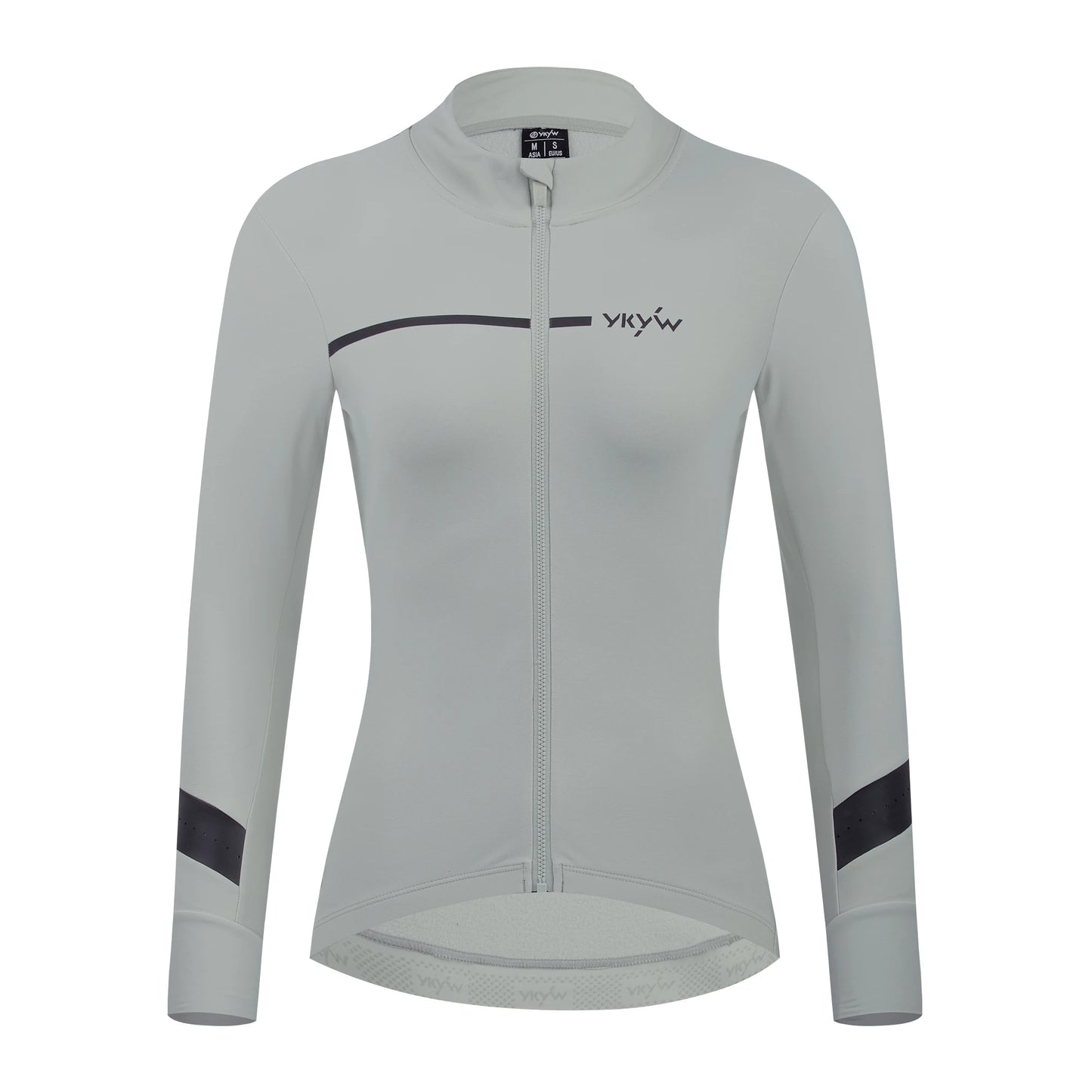 YKYWBIKE Women Cycling Jackets  Long Sleeve Winter Autumn Bicycle Jacket Thermal Fleece Warmth Cycling JerseyRoad Bike Clothing
