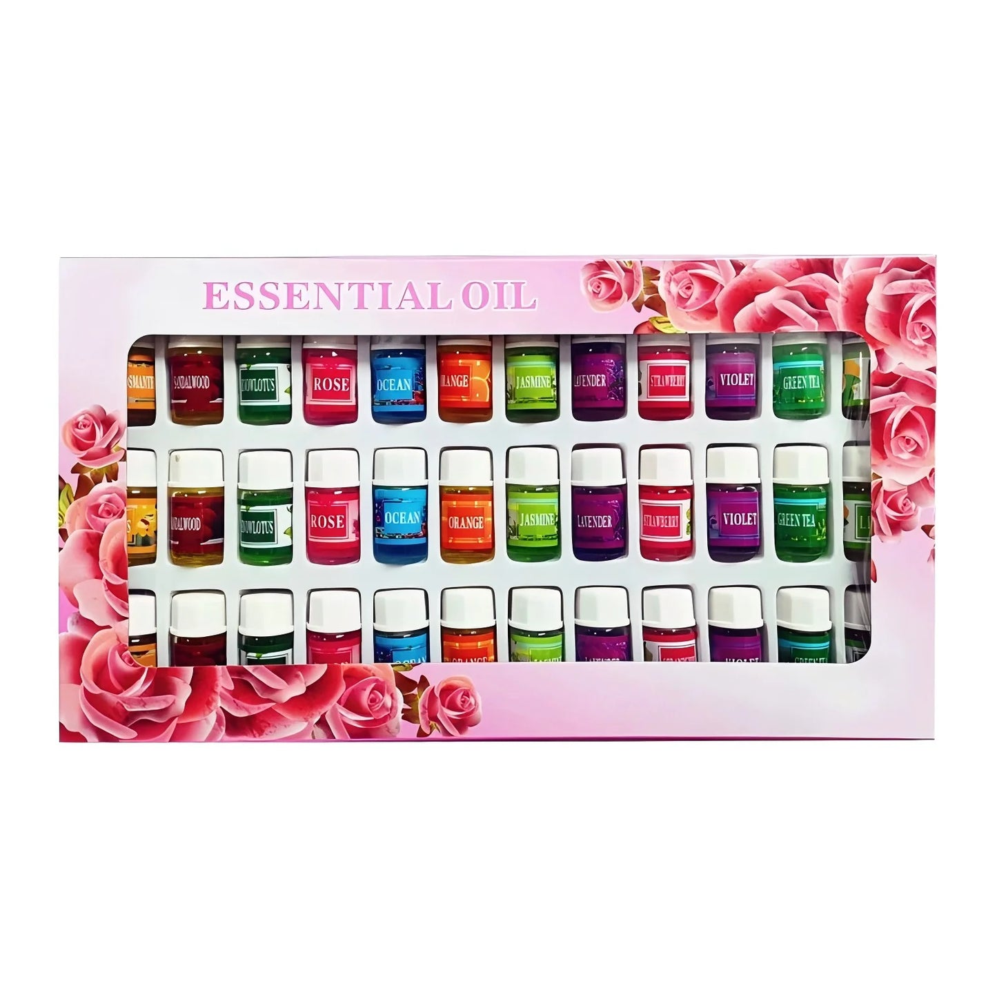 12PCS 3ML Air Freshener Natural Plant Aromatherapy Essential Oil Air Conditioning Perfume Aroma Diffuser Fragrance Humidifier