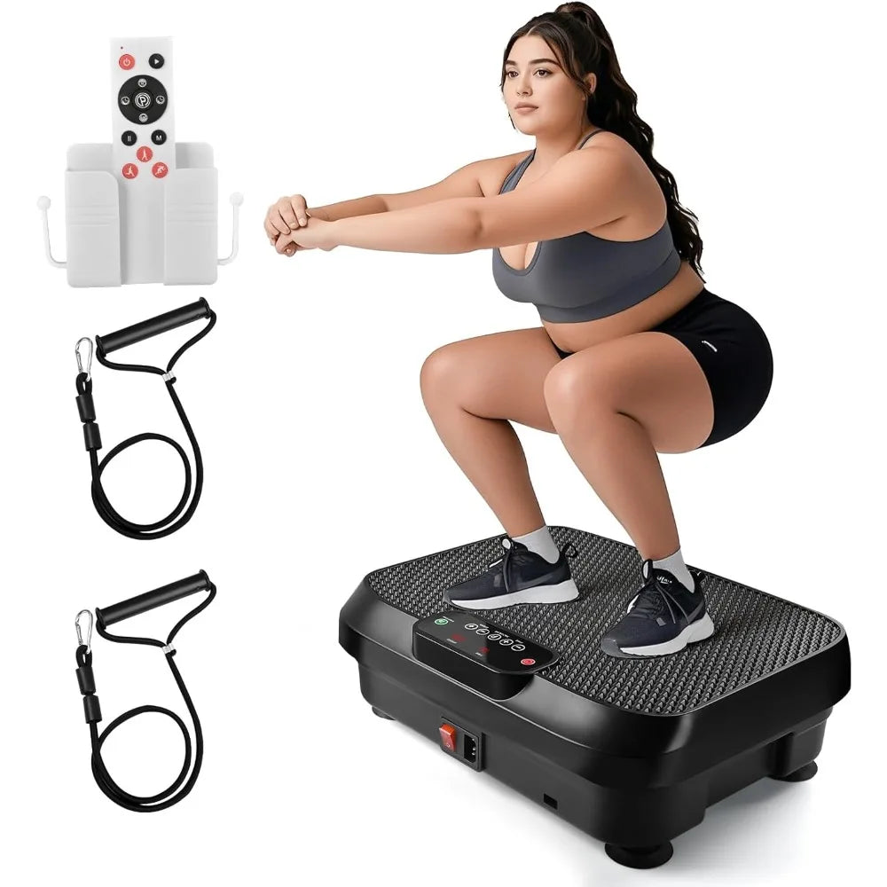 Vibration Plate Exercise Machine for Lymphatic Drainage Weight Loss,Whole Body Workout Vibration Fitness Platform,Mini Shake Pla