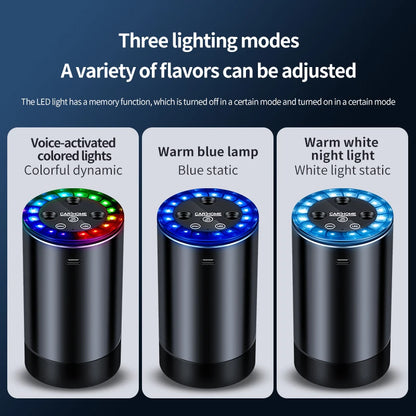 Car Electric Air Diffuser Aroma Compact Car Diffuser for Long-Lasting Aromatherapy Car Air Freshener For Removing Odors